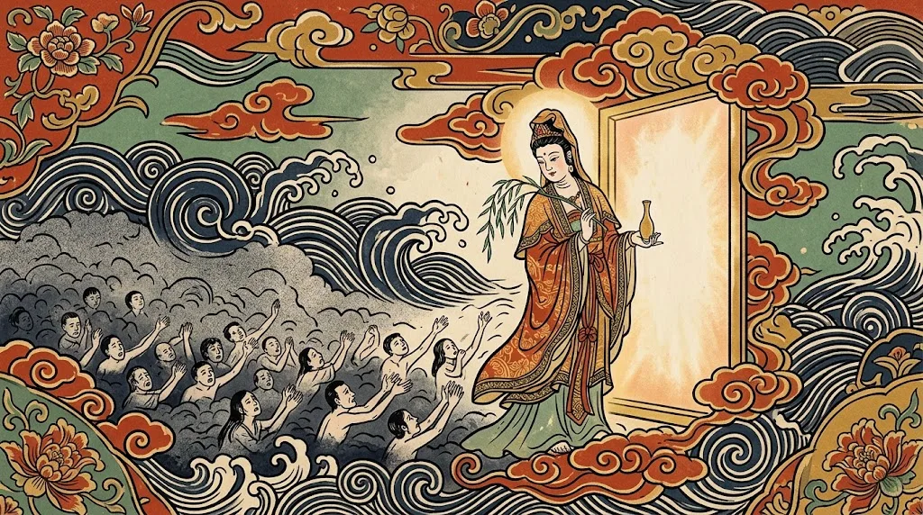 她本來可以走的,但她留下來了
